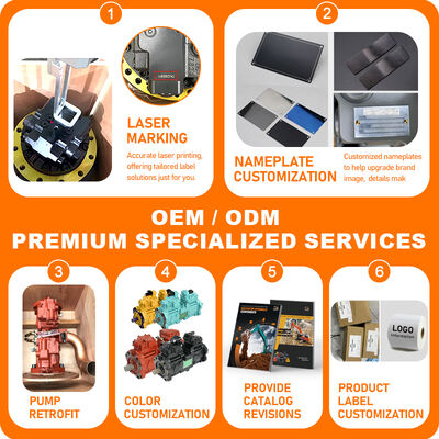 SY135 SANY 掘削機用スペアパーツ用のスウィングベアリング