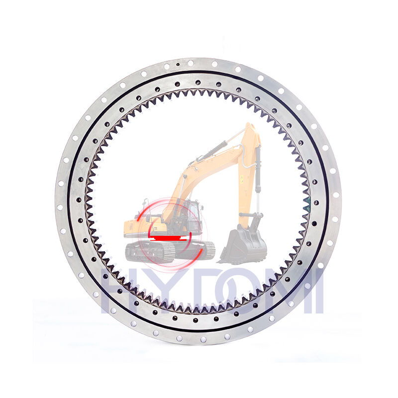 SY135 SANY 掘削機用スペアパーツ用のスウィングベアリング