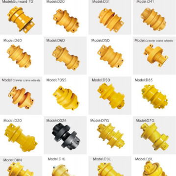 PC56 PC40 PC100 PC200 VIV40 SK60-8 MS30 excavator track roller for excavator spare parts