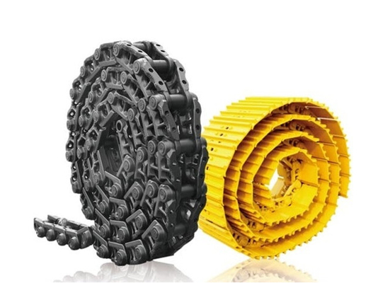 Komatsu Excavator chain links pc200 pc300 pc300-6 pc400 pc400-1 track chain rollers for excavator parts